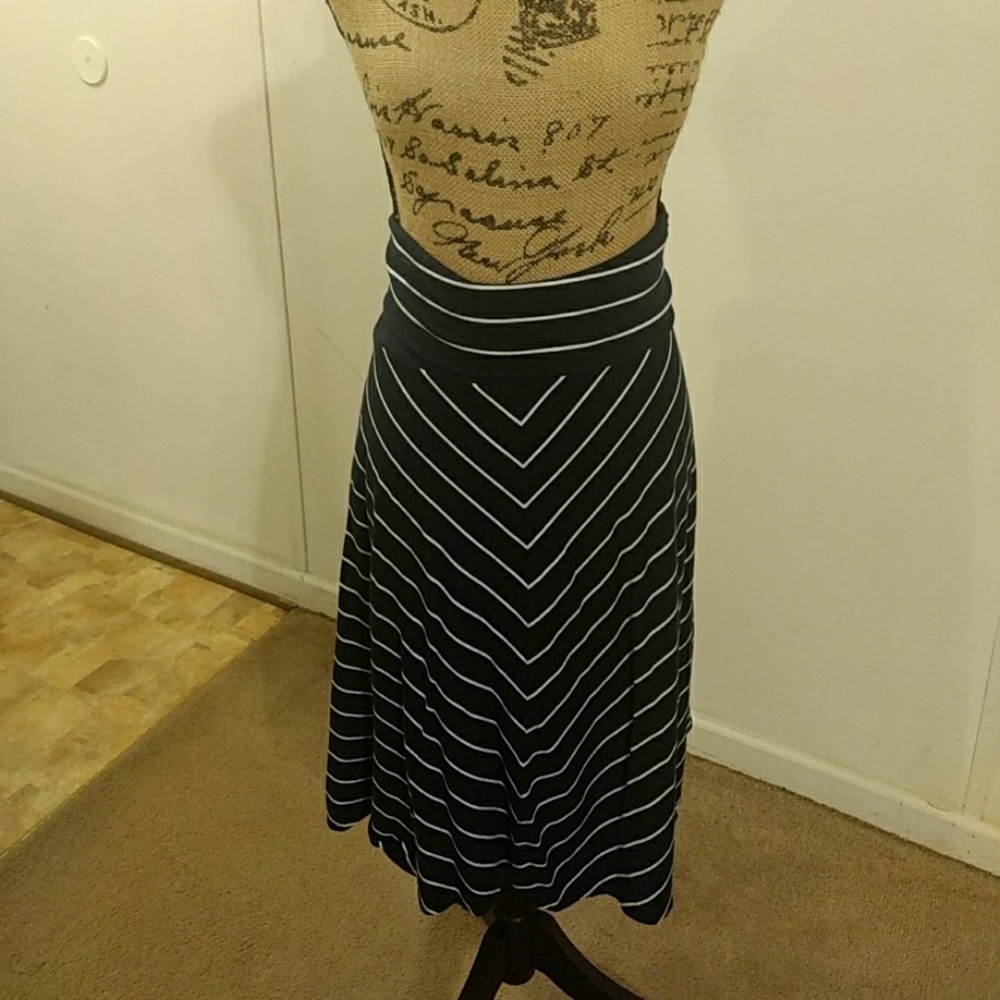 Striped skirt